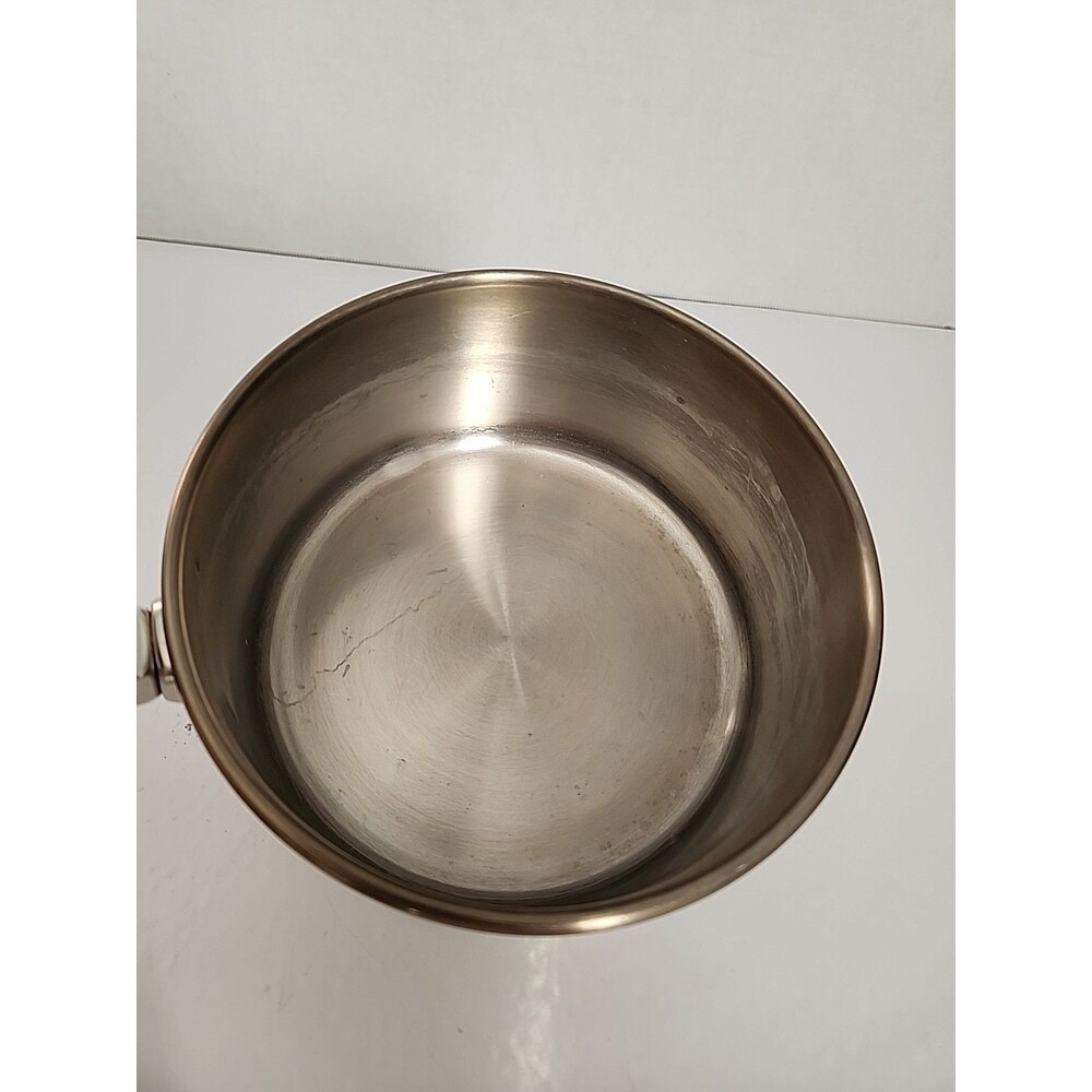 Vintage Farberware 1 QT Saucepan Aluminum Clad Stainless Steel w/ Lid - Picture 3 of 8